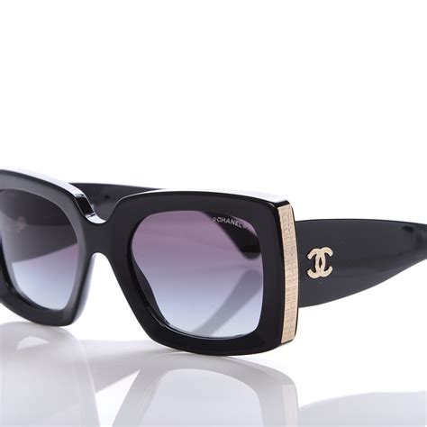 rectangle chanel sunglasses|Chanel rectangle sunglasses ch5435.